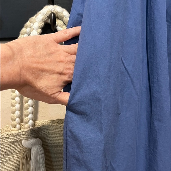 Pinch Blue Flutter-Sleeve Casual Dress - Picture 3 of 3